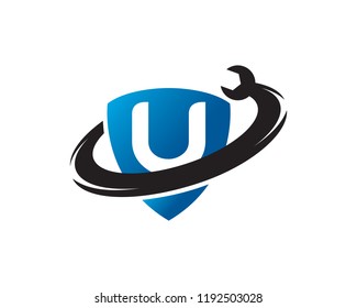 Letter U Logo Template Design Vector, Emblem, Concept Design, Creative Symbol, Icon
