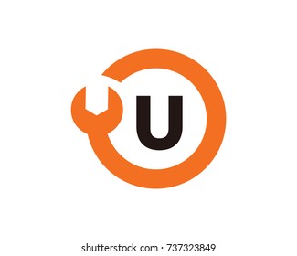 Letter U Logo Template Design Vector, Emblem, Design Concept, Creative Symbol, Icon