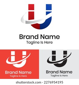  Letter u magnet logo design
