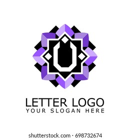 Letter U Media Logo