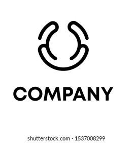 Letter U Modern Logo Design Template sign vector Unique