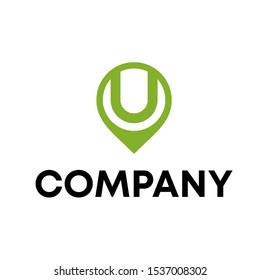 Letter U Modern Logo Design Template sign vector Unique