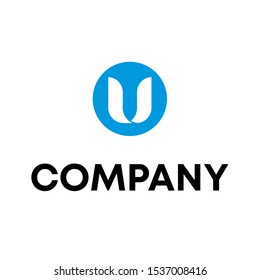 Letter U Modern Logo Design Template sign vector Unique