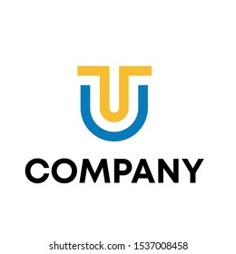 Letter U Modern Logo Design Template sign vector Unique