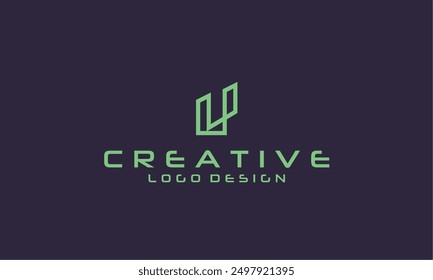 Letter U modern logo design template elements