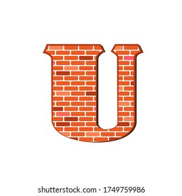 196 Brick wall letter u Images, Stock Photos & Vectors | Shutterstock