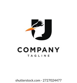Letra U Vector de icono de logotipo de linterna real