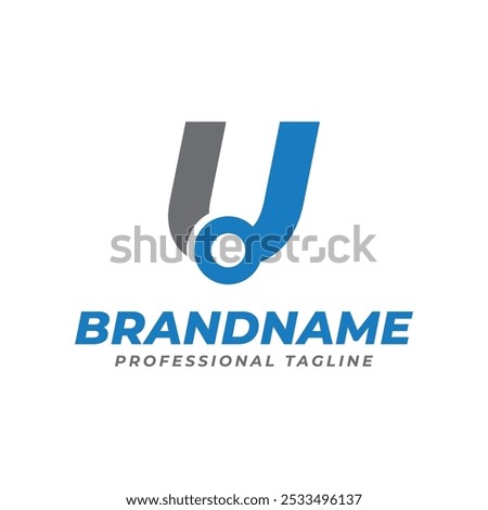 Letter U Technology logo, symbolizing innovation, progress, and cutting-edge technology