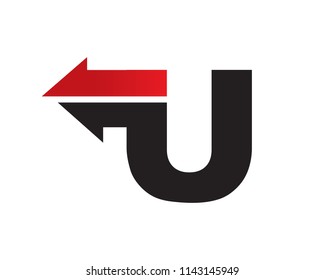 Letter U Template Design Vector, Emblem, Concept Design, Creative Symbol, Icon