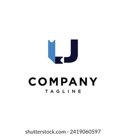 
Letter U Ticket logo icon vector template.eps