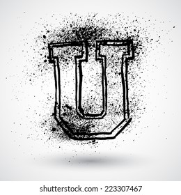 Letter U for University