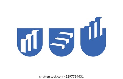 Letter U, Up vector letter, Initial U Logo, U Logo, Letter U, Initial with Circle Shape, Start up, Building letter.