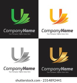 
Letter U vector logo template, Colorful Letter U logo, Financial Company Logo, Financial Institute Advisors Logo Design Template Vector Icon
