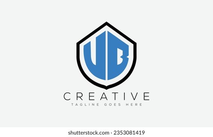 Letter UB Logo Design Vorlage Vektorgrafik.