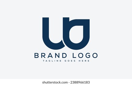 letter UB logo design vector template design for brand.