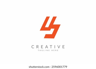 Letter UC logo design vector template.