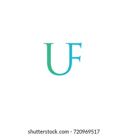 Letter Uf element logo