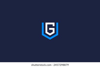 Brief UG mit Schild Logo Icon Design Vektorgrafik Design Vorlage Inspiration