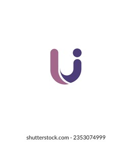 Letter UI logo design template element