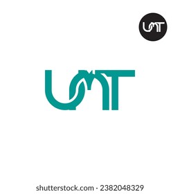 Letter UMT Monogram Logo Design