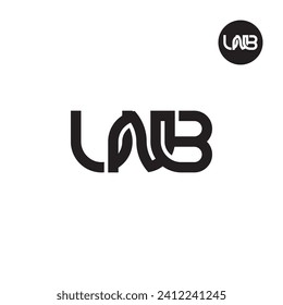 Diseño de logotipo de monograma UNB