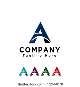 A letter universe logo