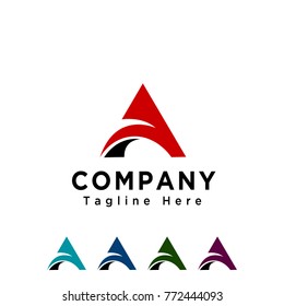 A letter universe logo