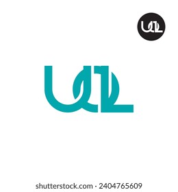 Letter UOL Monogram Logo Design