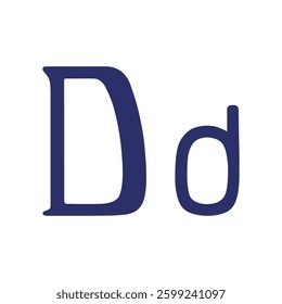 Letter uppercase and lowercase of English language designer alphabet, vector Illustration. Suitable for branding, logos, typography, jewelry design and premium projects