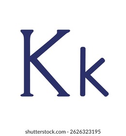 Letter uppercase and lowercase of English language designer alphabet, vector Illustration. Suitable for branding, logos, typography, jewelry design and premium projects