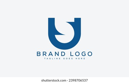 letter US logo design vector template design for brand.