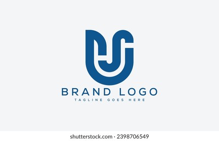 letter US logo design vector template design for brand.