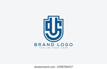 letter US logo design vector template design for brand.