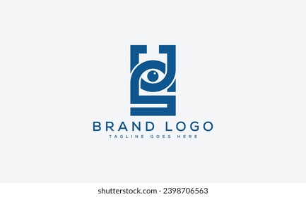 letter US logo design vector template design for brand.