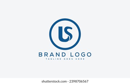 letter US logo design vector template design for brand.