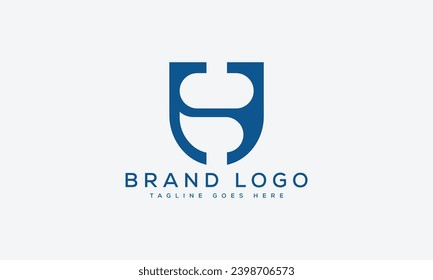 letter US logo design vector template design for brand.