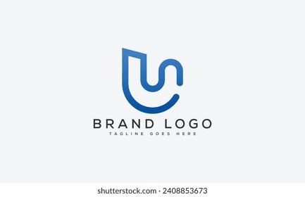 letter US logo design vector template design for brand.