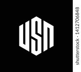 Letter USN logo design - Vector - Vector 