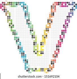 letter v