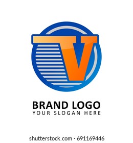 Letter V for Apparel brand logo