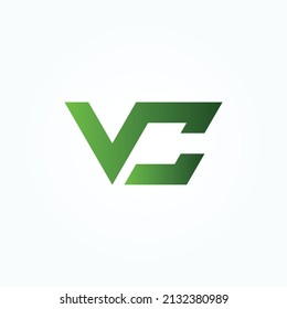 Letra V ilustración de diseño vectorial C