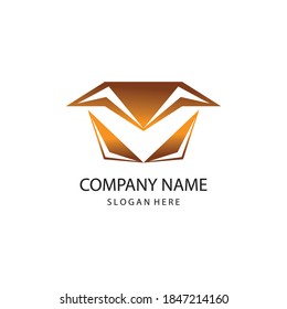 ilustración de logotipo creativo diseño vectorial de color moderno plantilla abstracta