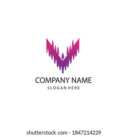 Buchstabe / Design-Vorlage für kreative Logo-Illustration