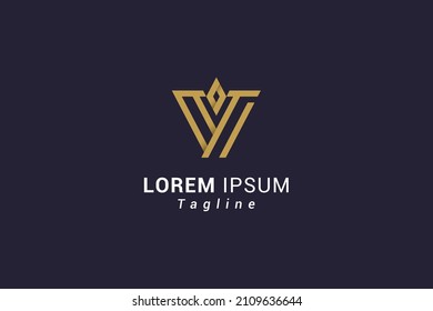 Letter / Creative Technology Line Modernes Logo	