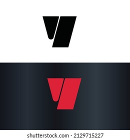 Letter V Creative Unique Modern Vector Logo Design