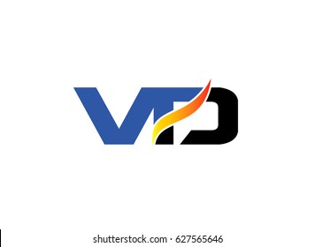 Letter V and D logo
