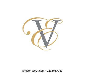 Letter V and E Logo Icon 010