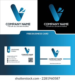 Buchstabe V Geometrische Form einzeln auf weißem Hintergrund. Flaches Vectorlogo-Design-Vorlagenelement. Vorlage für das Logo-Design. Abstrakter Anfangsbuchstabe V Verbindungsleute Logo. 