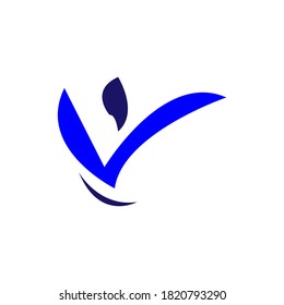 Buchstabe v Symbol, Vektorgrafik-Design