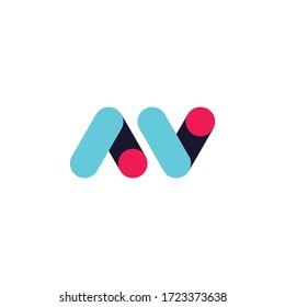 Letter V Initial Logo Vector Template Design